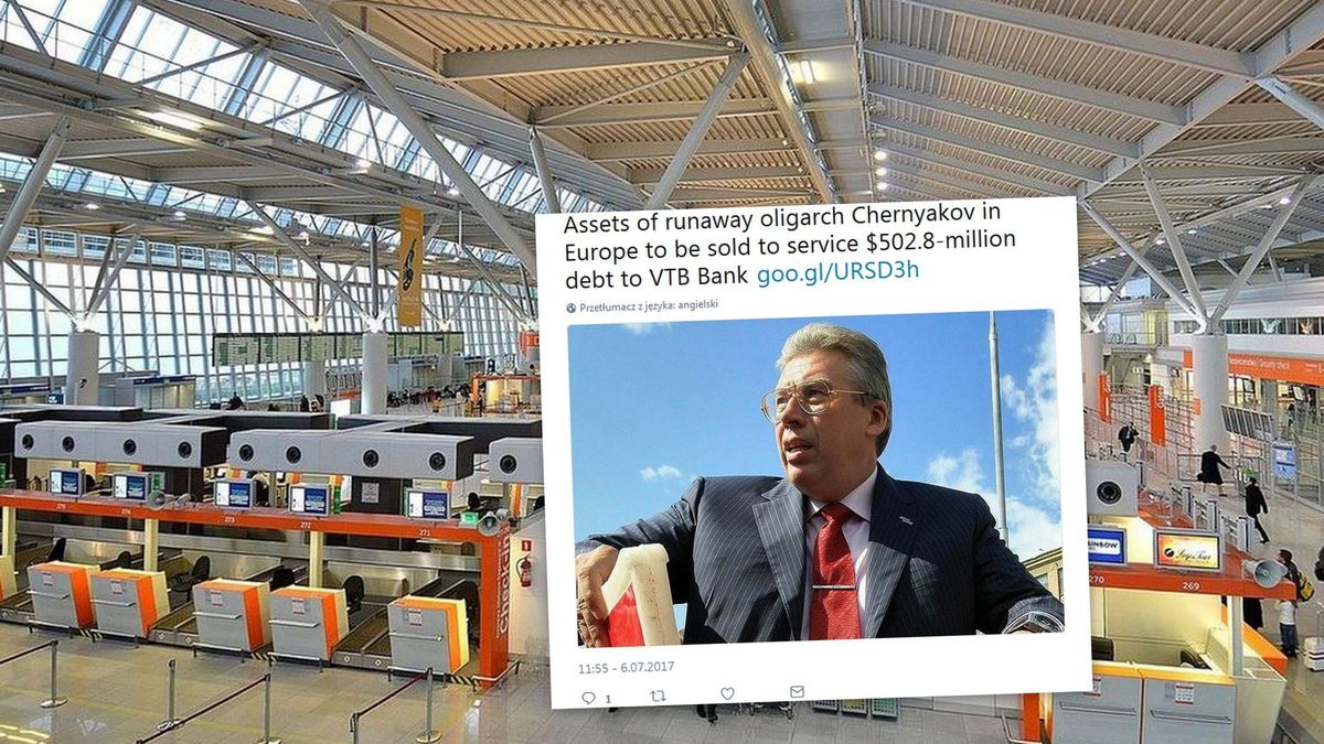 Andriej Czerniakow został zatrzymany na terminalu lotniska Chopina.