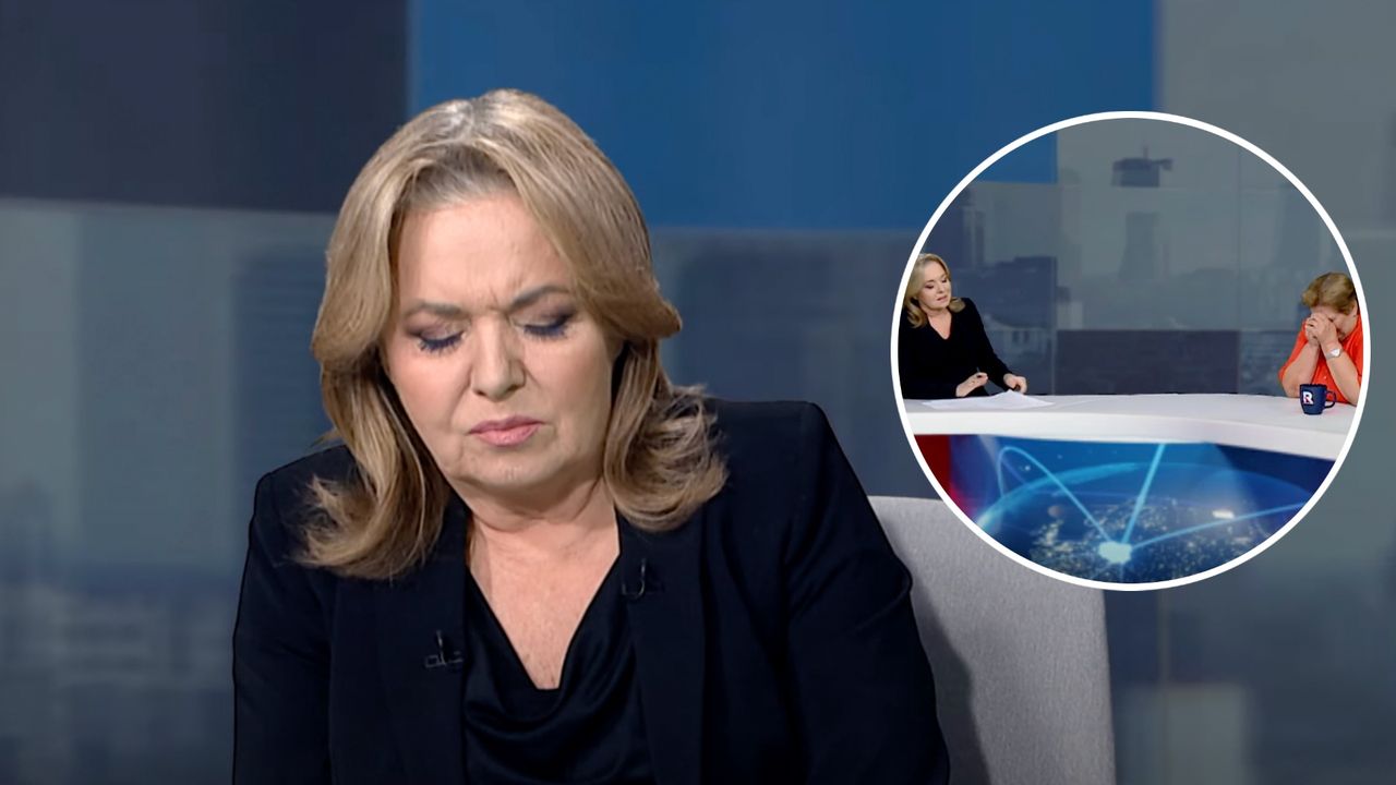 Danuta Holecka uroniła łzy na wizji. Smutne momenty w TV Republika