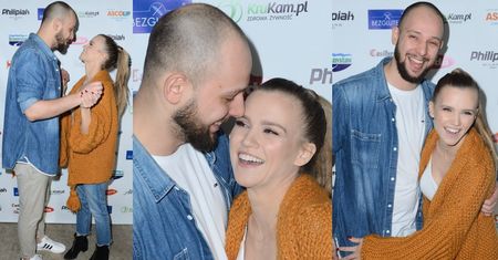 Zakochani Agnieszka Kaczorowska i Maciej Pela ŚMIEJĄ SIĘ I DOKAZUJĄ na warsztatach kulinarnych (FOTO)