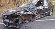 Groźny wypadek na DW 178. Trzy osoby w szpitalu