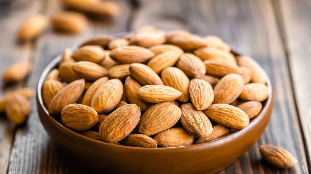 Migdały smażone bez dodatku soli