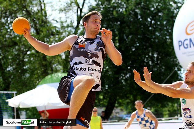 Kacper Adamski w akcji