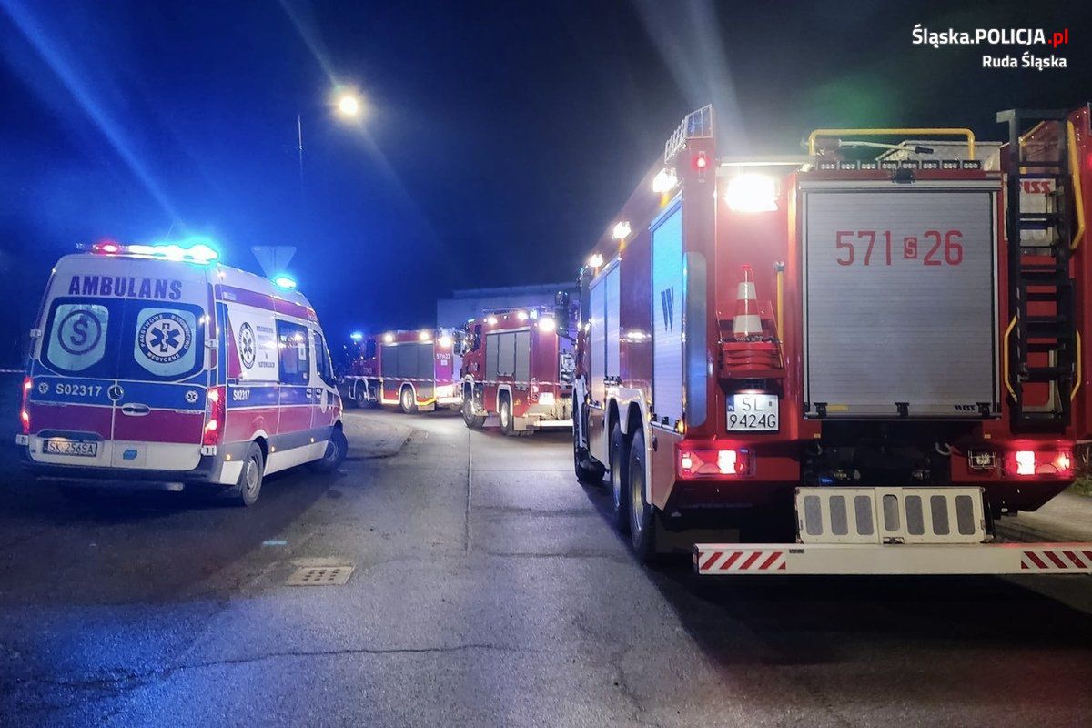 Wybuch gazu w lokalu gastronomicznym.