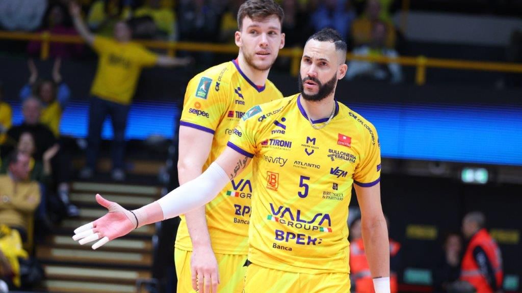 Materiały prasowe / legavolley.it / Osmany Juantorena w barwach Modena Volley