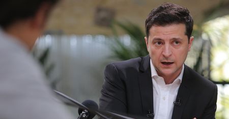 Zełenski: biznes na Ukrainie bezpieczny. Wojsko na granicy to nacisk psychologiczny