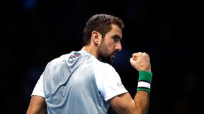 Finały ATP World Tour: pierwszy trzysetowy mecz turnieju. Marin Cilić wygrał z Johnem Isnerem