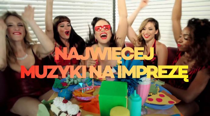 Najwięcej muzyki na imprezę