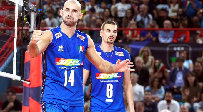 Siatkówka mężczyzn: Liga Narodów - mecz: Francja - Włochy