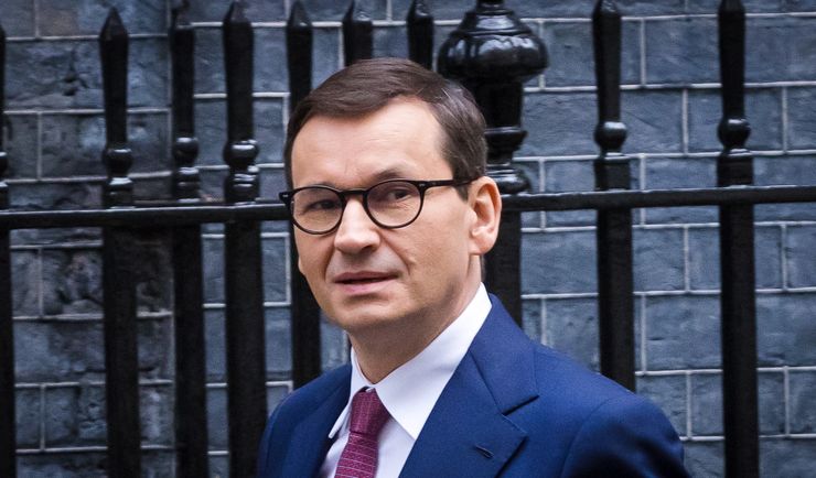 Morawiecki spotkał się z Johnsonem. "Właściwym mocodawcą Łukaszenki jest Kreml"