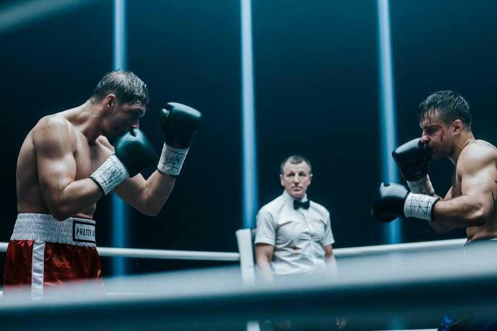 Mikołaj Roznerski i Piotr Stramowski w ringu