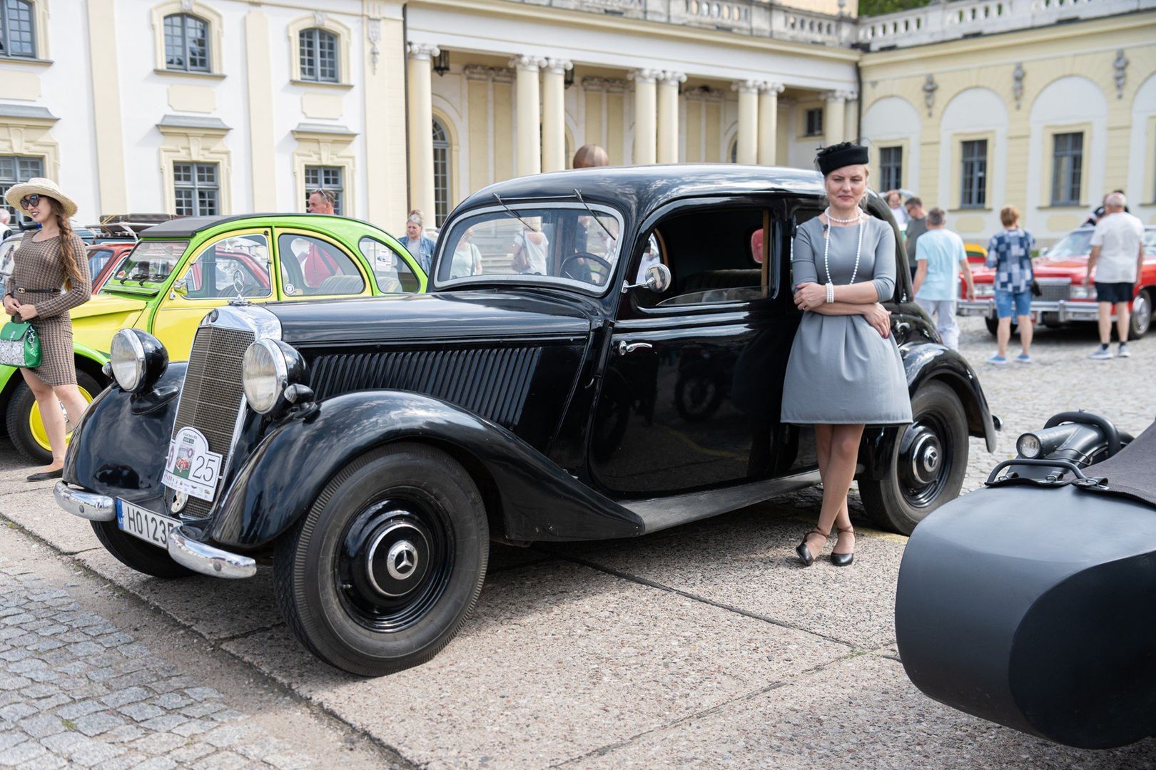 Rajd Retro Ritz w Białymstoku.