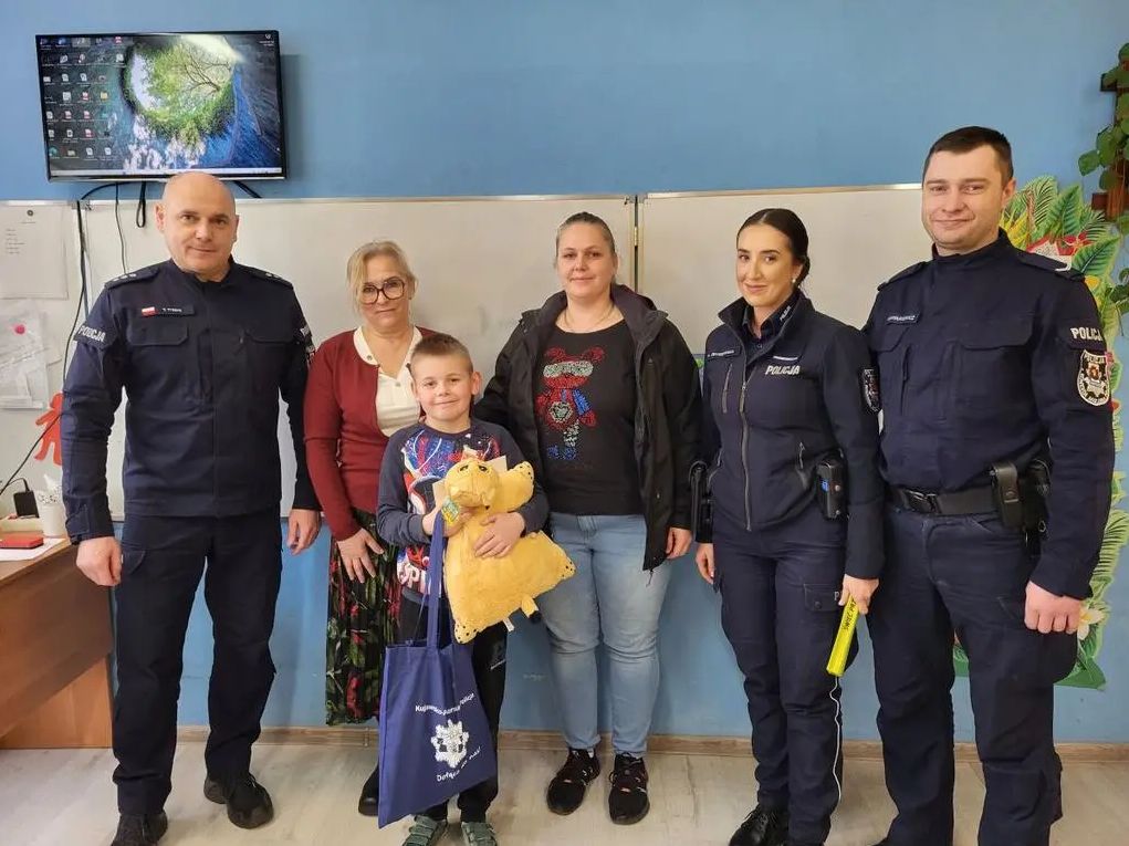 Policjanci docenili postawę Piotra