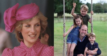 Książę William i Kate pokazali laurki swoich pociech DLA DIANY z okazji Dnia Matki: "TATO TĘSKNI ZA TOBĄ"