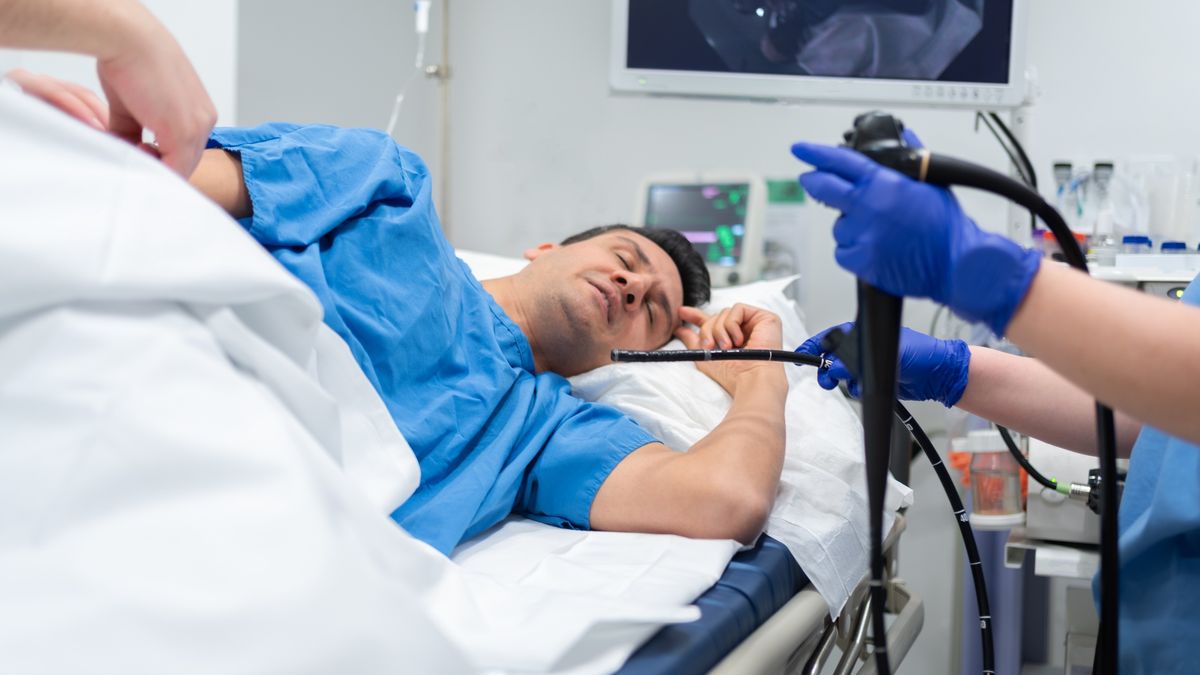 Male Patient Have Endoscopy Exam
Gastroenterologist Performing Gastroscopy And Colonoscopy At Hospital
aquaArts studio