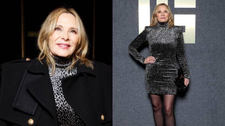 68-letnia Kim Cattrall W MINI wdzięczy się na pokazie w Paryżu