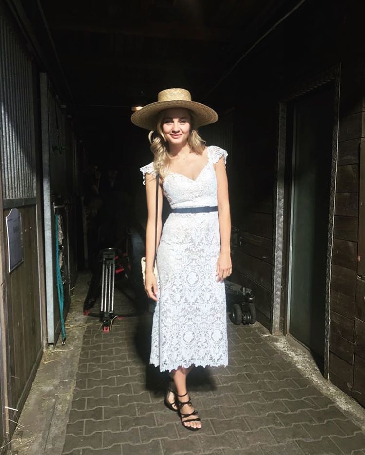 Małgorzata Socha na planie &quot;Jak poślubić milionera?&quot;