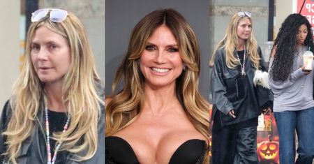 Wolna od MAKIJAŻU Heidi Klum przechadza się w towarzystwie 16-letniej córki. Służy jej wersja sauté? (FOTO)