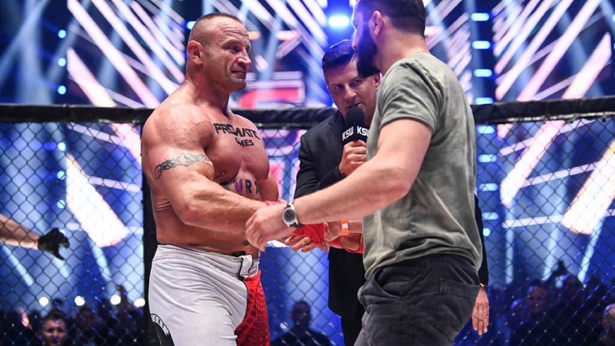 Materiały prasowe / kswmma.com / Pudzianowski i Chalidow