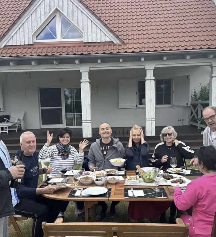 Żakowie chętnie przyjmują w domu na Mazurach gości
