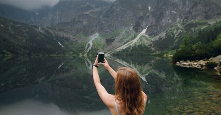 Tatry. Zrobiła zdjęcie w górach. Internauci: "Trzeba było się rozebrać"