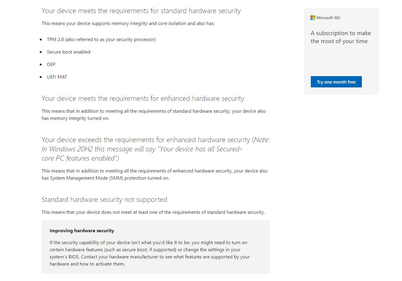 Defender ostrzegał o nowych wymaganiach już od lat!