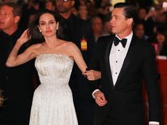 Angelina Jolie i Brad Pitt na premierze "By the Sea" w Los Angeles