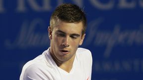 ATP Marrakesz: Borna Corić przetrwał trzysetową batalię z Redą el Amranim, męczarnie Alberta Ramosa