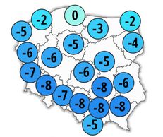 Temperatury w nocy w II dzień świąt