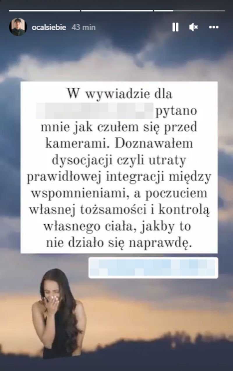 Wyrzucony ekspert ze "Ślubu..." promuje program (i siebie) w sieci