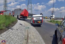 Tychy. Pijany spowodował wypadek. 52-latka w szpitalu