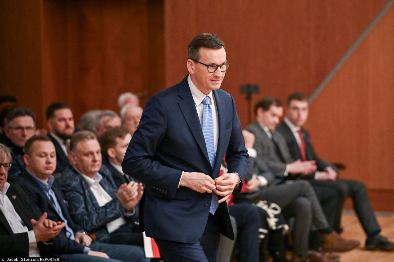 "Szukał drogi". Ludzie Morawieckiego o głośnym nagraniu z Waszyngtonu