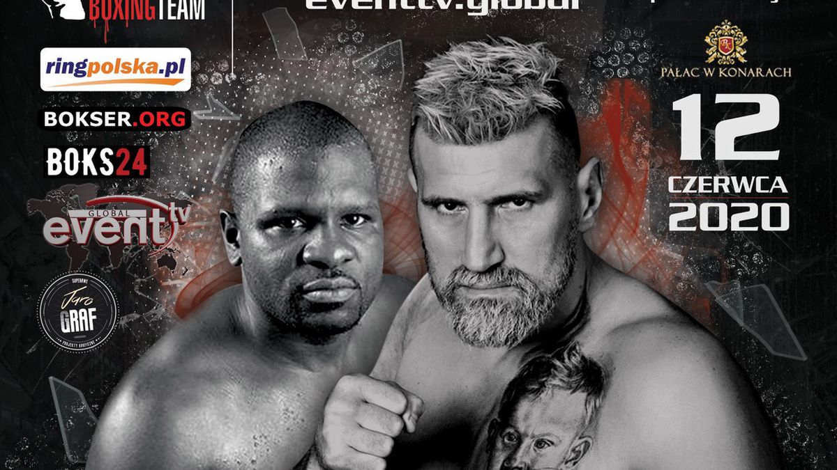 Facebook / @wachboxingteam / Na zdjęciu: plakat promujący walkę Wacha z Johnsonem