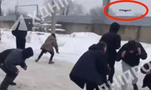 Przerażające nagranie z Ukrainy. Zobaczyli rosyjskiego drona