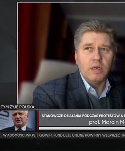 Prof. Marcin Matczak komentuje działania policji na strajkach. "Niegodne tej służby"