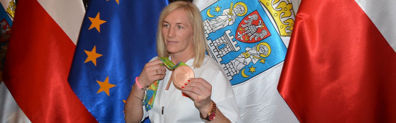 Brązowa medalistka z Rio z nagrodą od Jaśkowiaka