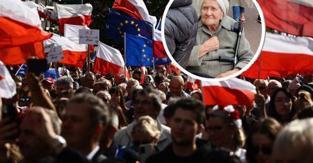 Ma 102 lata i poszła na marsz. Hasło z transparentu poruszyło sieć