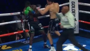 Druga runda i potężny cios. Sędzia zakończył walkę