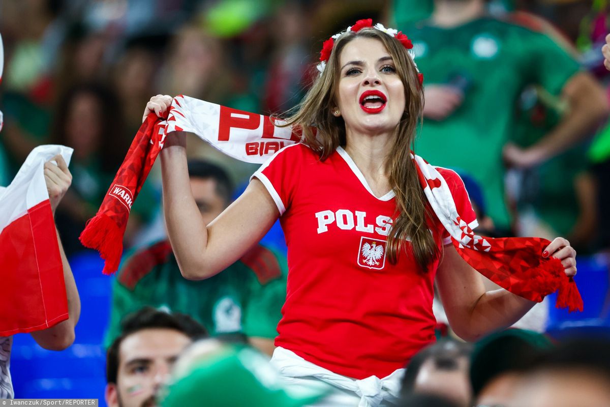 Renata z pasją kibicowała polskiej drużynie narodowej