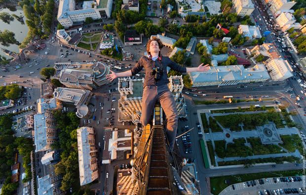 Skywalking – szaleni Rosjanie tworzą niebezpieczną fotograficzną modę 2