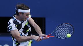 ATP Cagliari: Taylor Fritz zadebiutował jako pierwsza rakieta USA. Nikołoz Basilaszwili obronił pięć meczboli