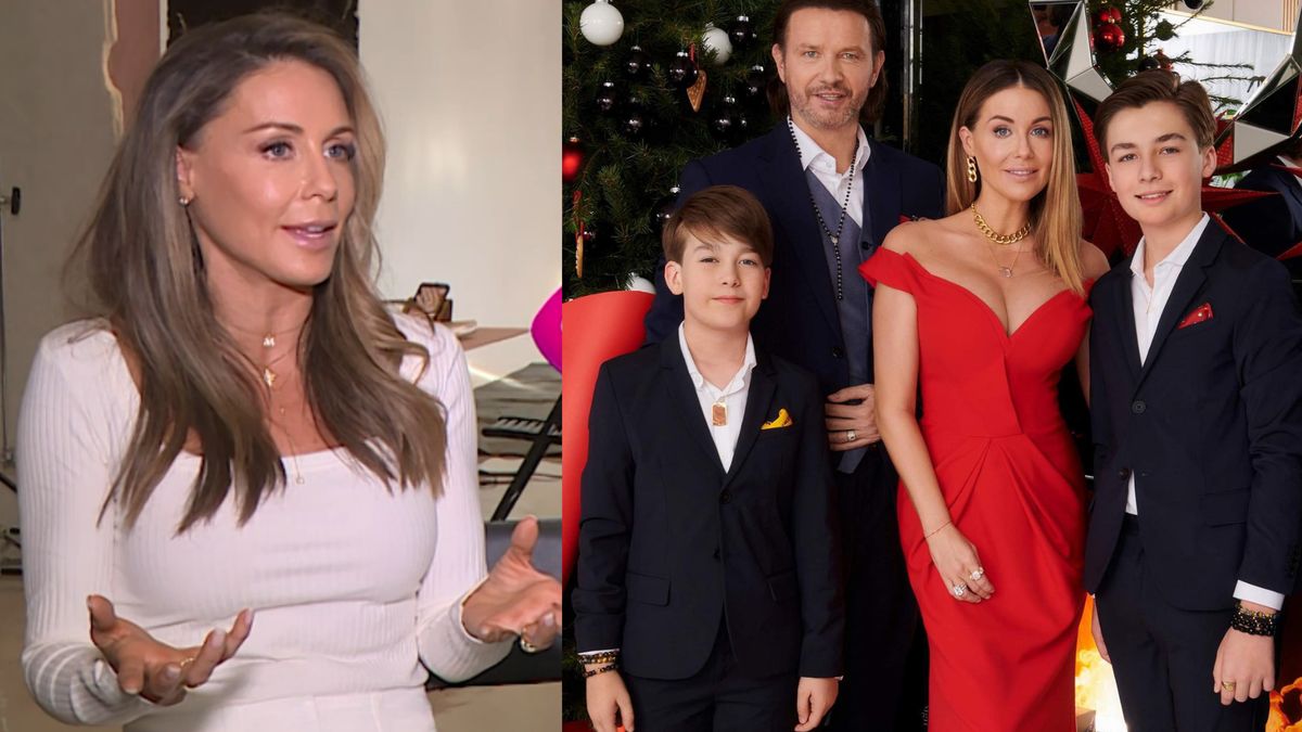 Synowie Małgorzaty Rozenek już zarabiają na sesjach zdjęciowych: "Uczę ich pracowitości" 