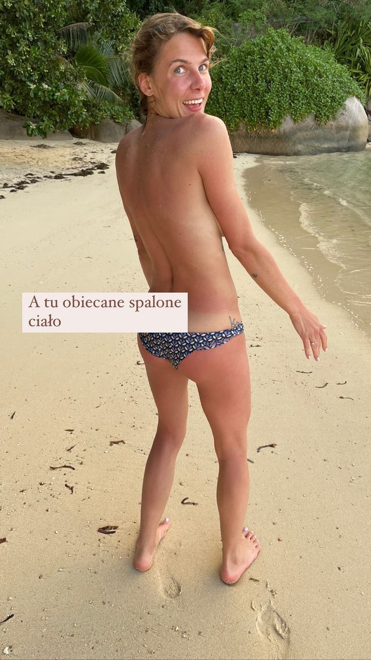 Marta Wierzbicka pozuje topless