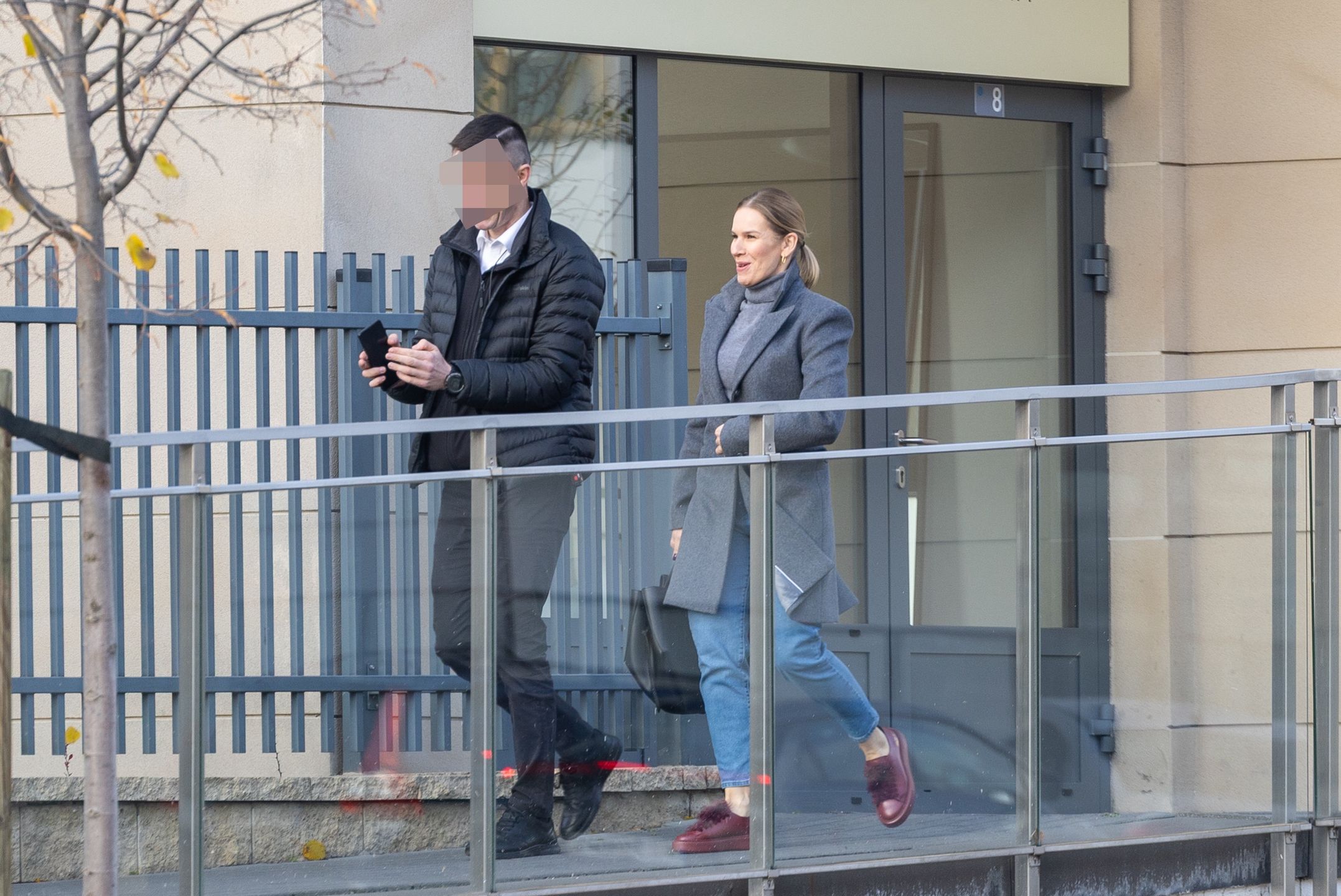 Marta Nawrocka wybrała się na manicure