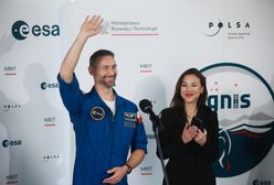 "To niesamowita duma". Polski astronauta wylądował w Polsce