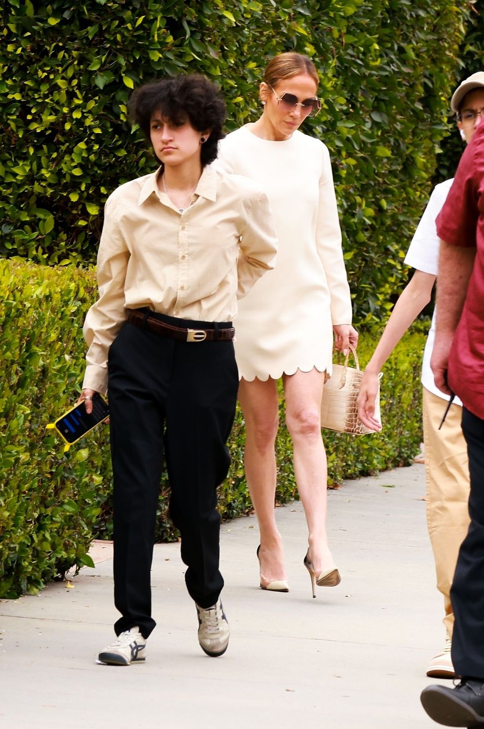 Jennifer Lopez i Ben Affleck przyjechali osobno na zakończenie roku szkolnego