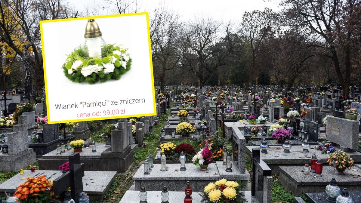 Polacy coraz częściej zamawiają pocztę kwiatową na cmentarz. 