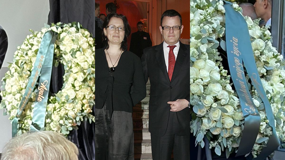 Żona pożegnała Andrzeja Morozowskiego w wyjątkowy sposób