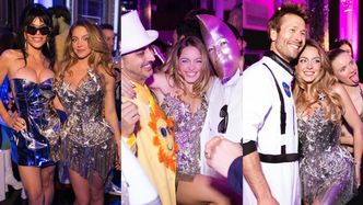 Sydney Sweeney świętuje urodziny w kosmicznym klimacie. Wpadli Lauren Sanchez i Glen Powell