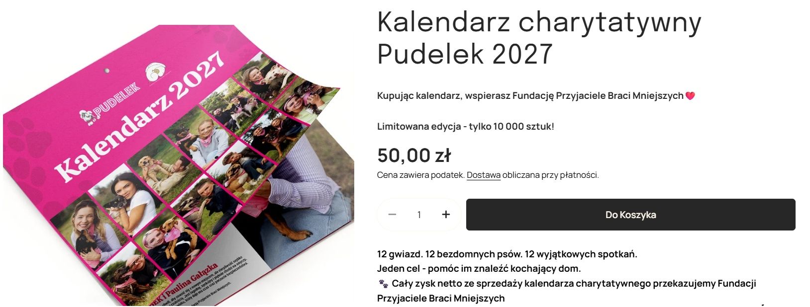 Kalendarz redakcji Pudelka