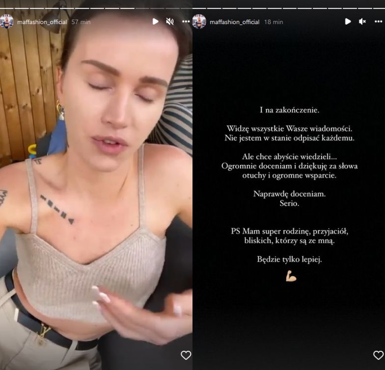 Maffashion zabrała głos w sprawie rozstania z Sebastianem Fabijańskim